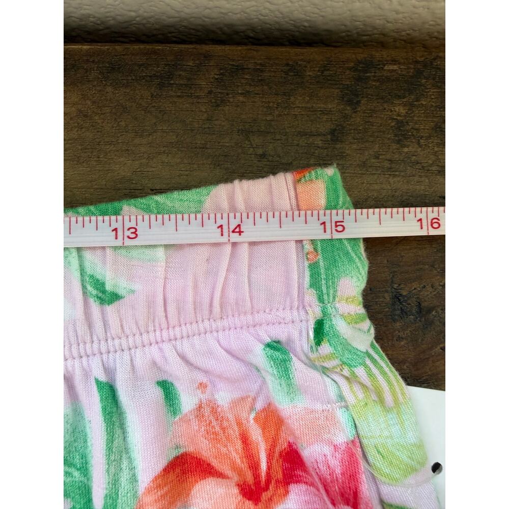 Tommy Bahama Tank PJ Set Size Medium Tropical Hibisus Floral Summer Vacation NWT - Picture 11 of 15
